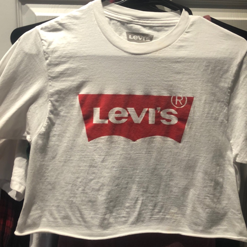 LEVIS CROP TOP!